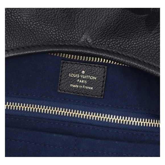 Louis Vuitton Carryall Zip NM PM Hobo M46288 Noir Monogram Empreinte + Pouch - Picture 9 of 13